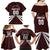 Custom Venezuela Rugby Family Matching Off Shoulder Maxi Dress and Hawaiian Shirt Las Orquideas Go Champions
