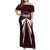 Custom Venezuela Rugby Family Matching Off Shoulder Maxi Dress and Hawaiian Shirt Las Orquideas Go Champions