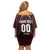 Custom Venezuela Rugby Family Matching Off Shoulder Short Dress and Hawaiian Shirt Las Orquideas Go Champions