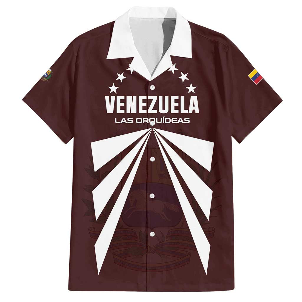 Custom Venezuela Rugby Family Matching Tank Maxi Dress and Hawaiian Shirt Las Orquideas Go Champions