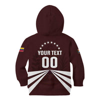 Custom Venezuela Rugby Kid Hoodie Las Orquideas Go Champions