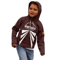 Custom Venezuela Rugby Kid Hoodie Las Orquideas Go Champions