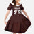 Custom Venezuela Rugby Kid Short Sleeve Dress Las Orquideas Go Champions