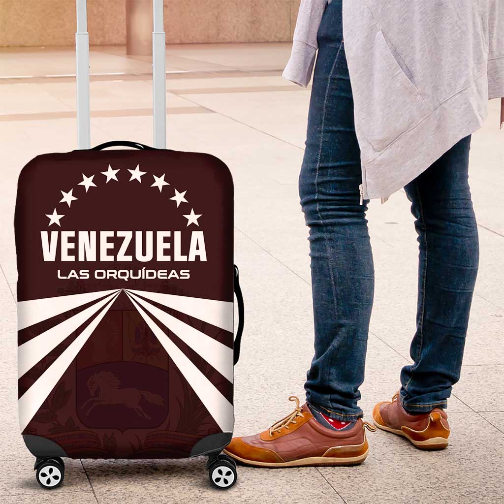 Venezuela Rugby Luggage Cover Las Orquideas Go Champions