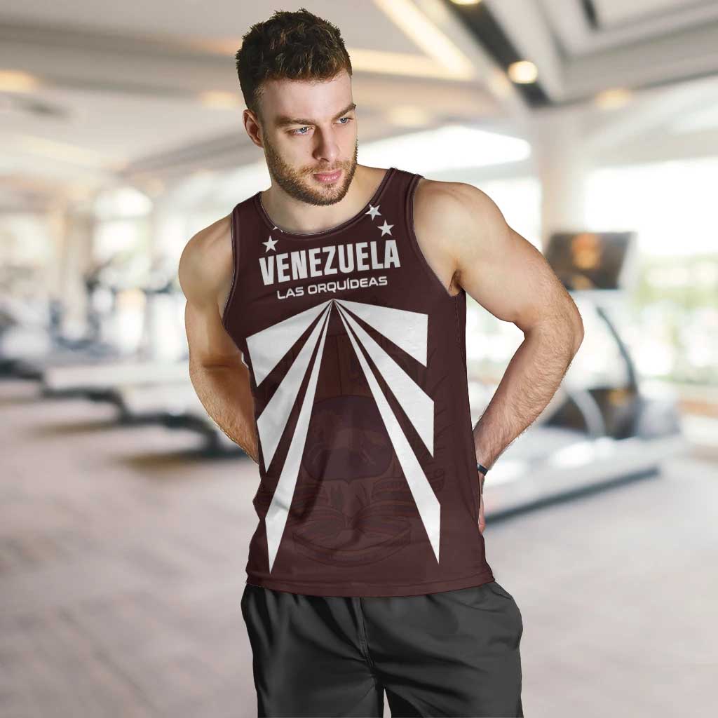 Custom Venezuela Rugby Men Tank Top Las Orquideas Go Champions