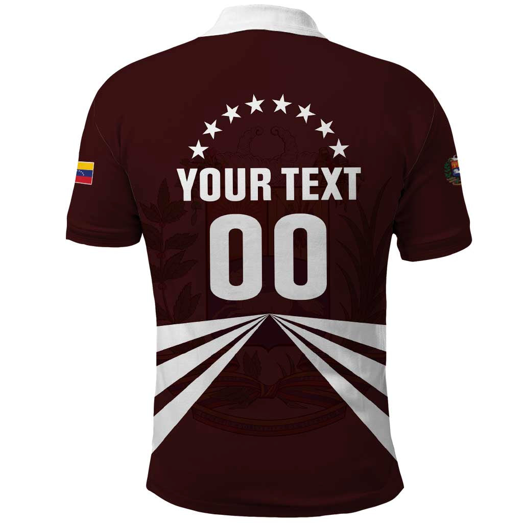 Custom Venezuela Rugby Polo Shirt Las Orquideas Go Champions