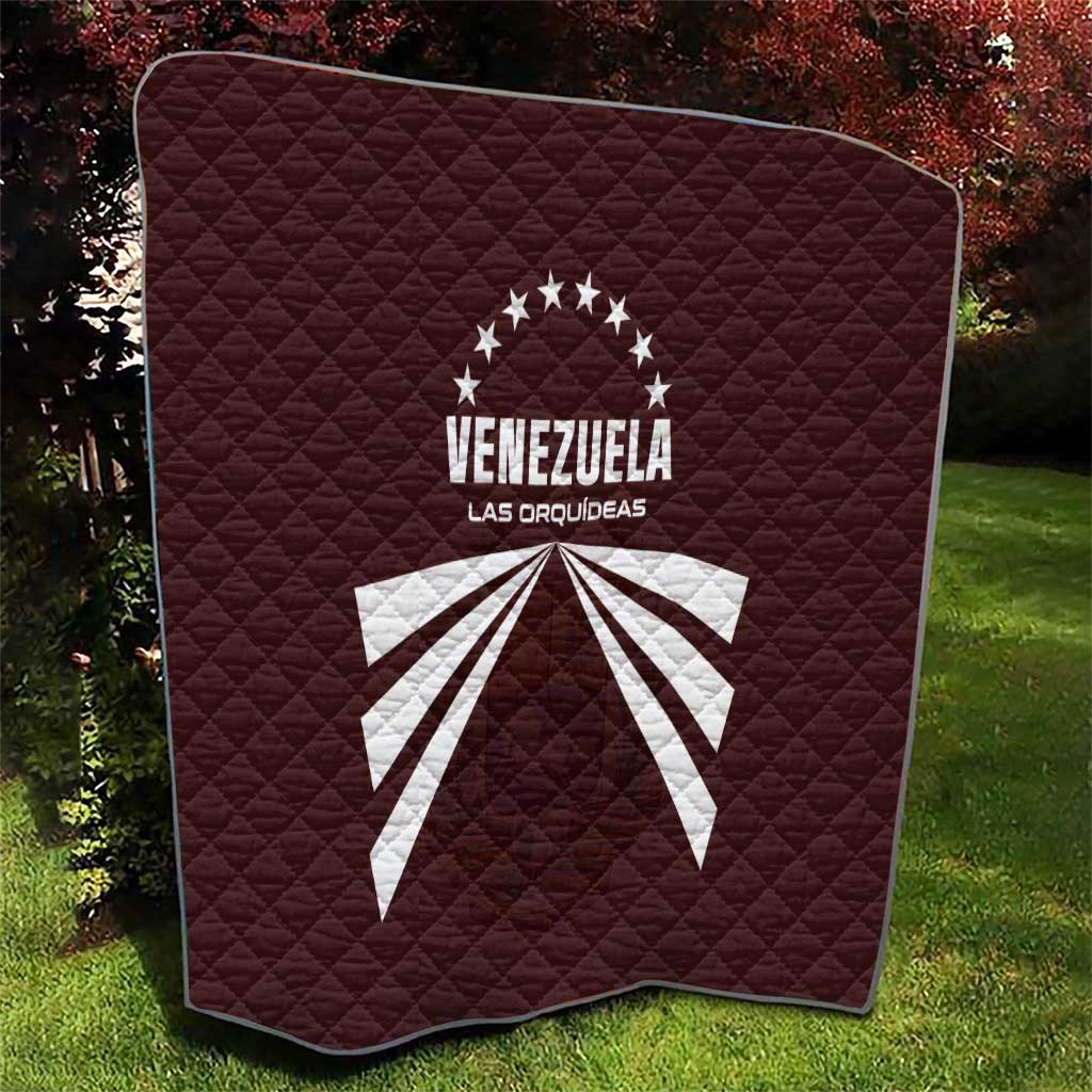 Venezuela Rugby Quilt Las Orquideas Go Champions
