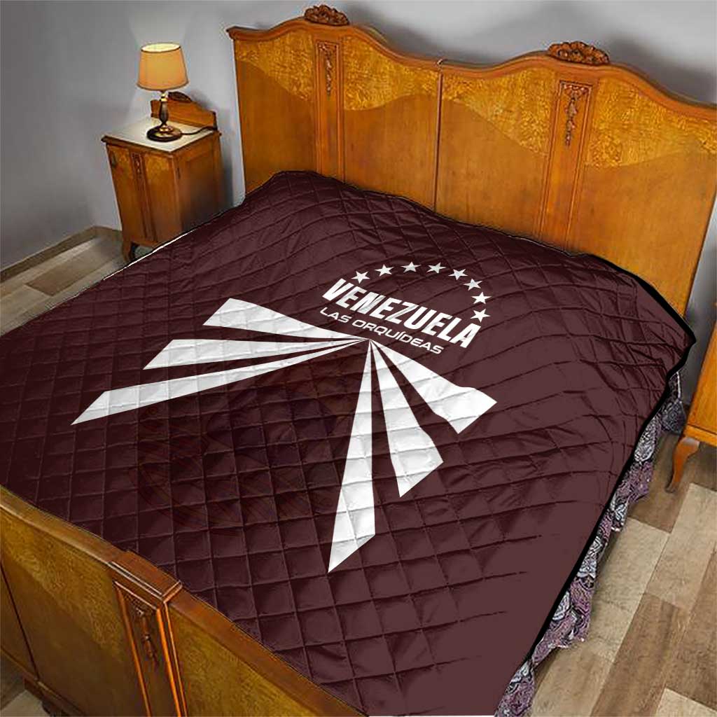 Venezuela Rugby Quilt Las Orquideas Go Champions