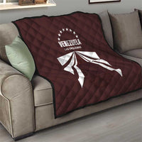 Venezuela Rugby Quilt Las Orquideas Go Champions