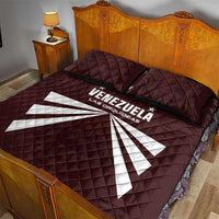 Venezuela Rugby Quilt Bed Set Las Orquideas Go Champions