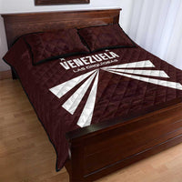 Venezuela Rugby Quilt Bed Set Las Orquideas Go Champions