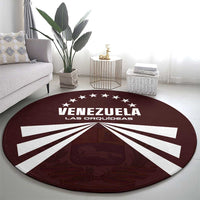 Venezuela Rugby Round Carpet Las Orquideas Go Champions