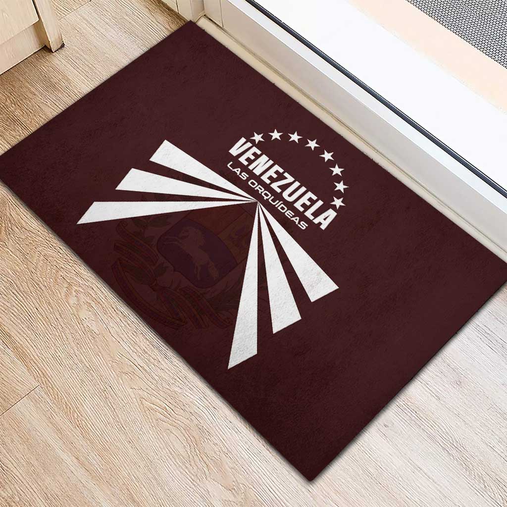 Venezuela Rugby Rubber Doormat Las Orquideas Go Champions