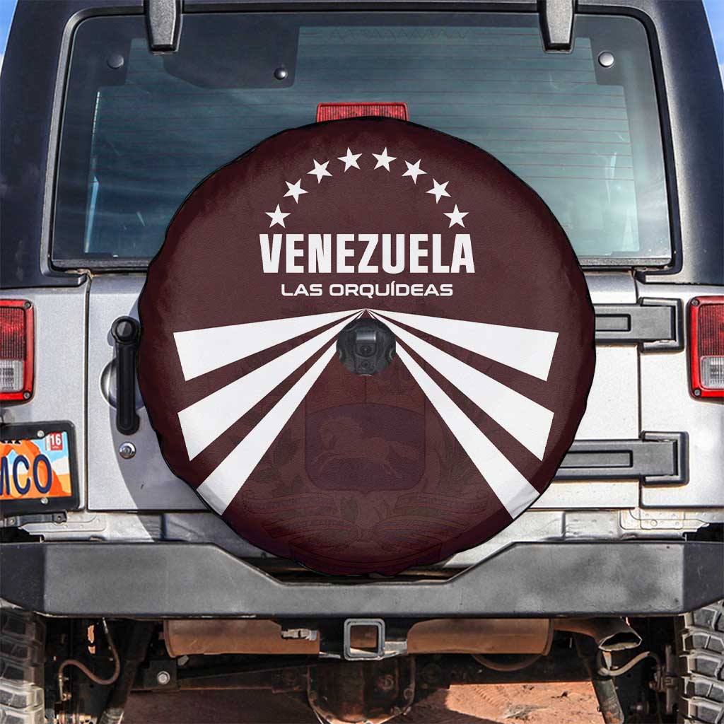 Venezuela Rugby Spare Tire Cover Las Orquideas Go Champions