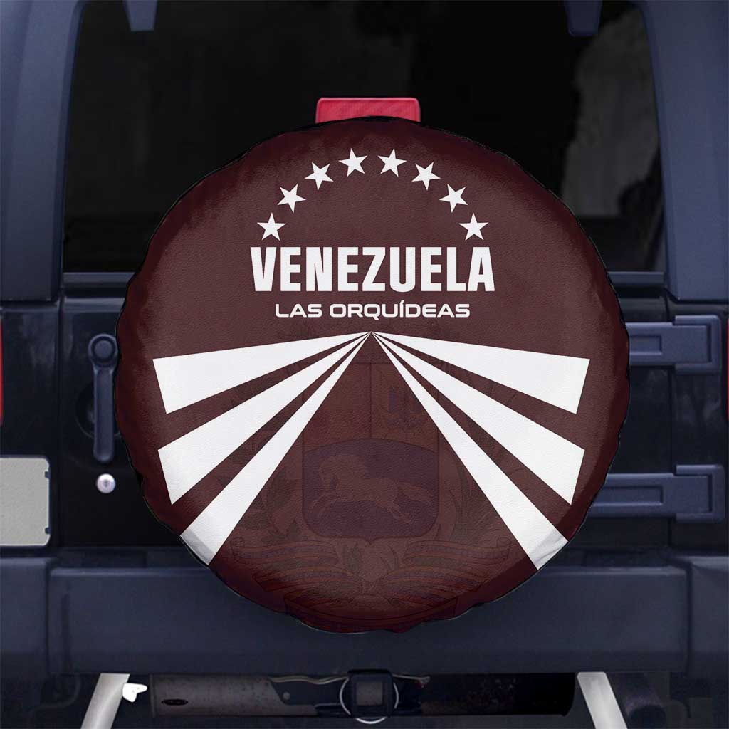 Venezuela Rugby Spare Tire Cover Las Orquideas Go Champions