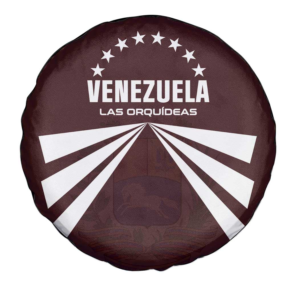 Venezuela Rugby Spare Tire Cover Las Orquideas Go Champions