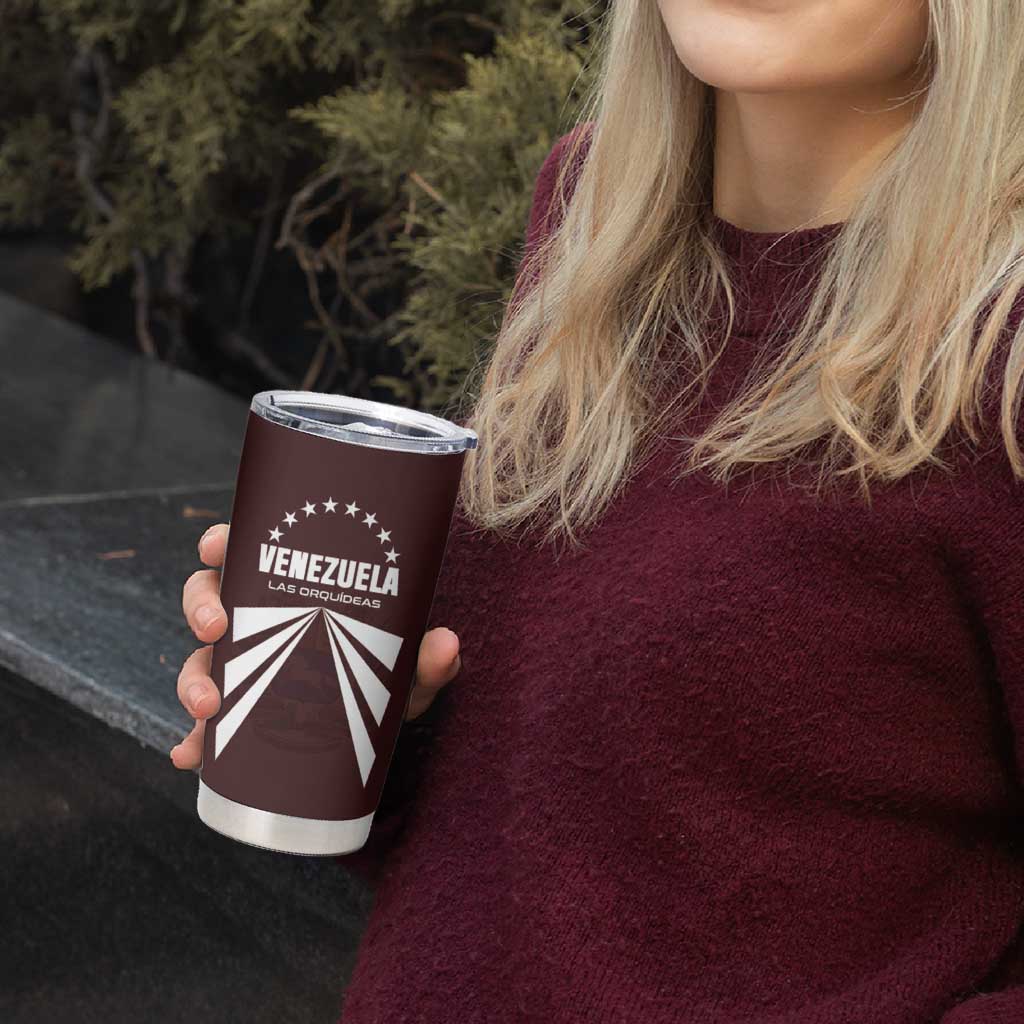 Custom Venezuela Rugby Tumbler Cup Las Orquideas Go Champions