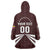 Custom Venezuela Rugby Wearable Blanket Hoodie Las Orquideas Go Champions