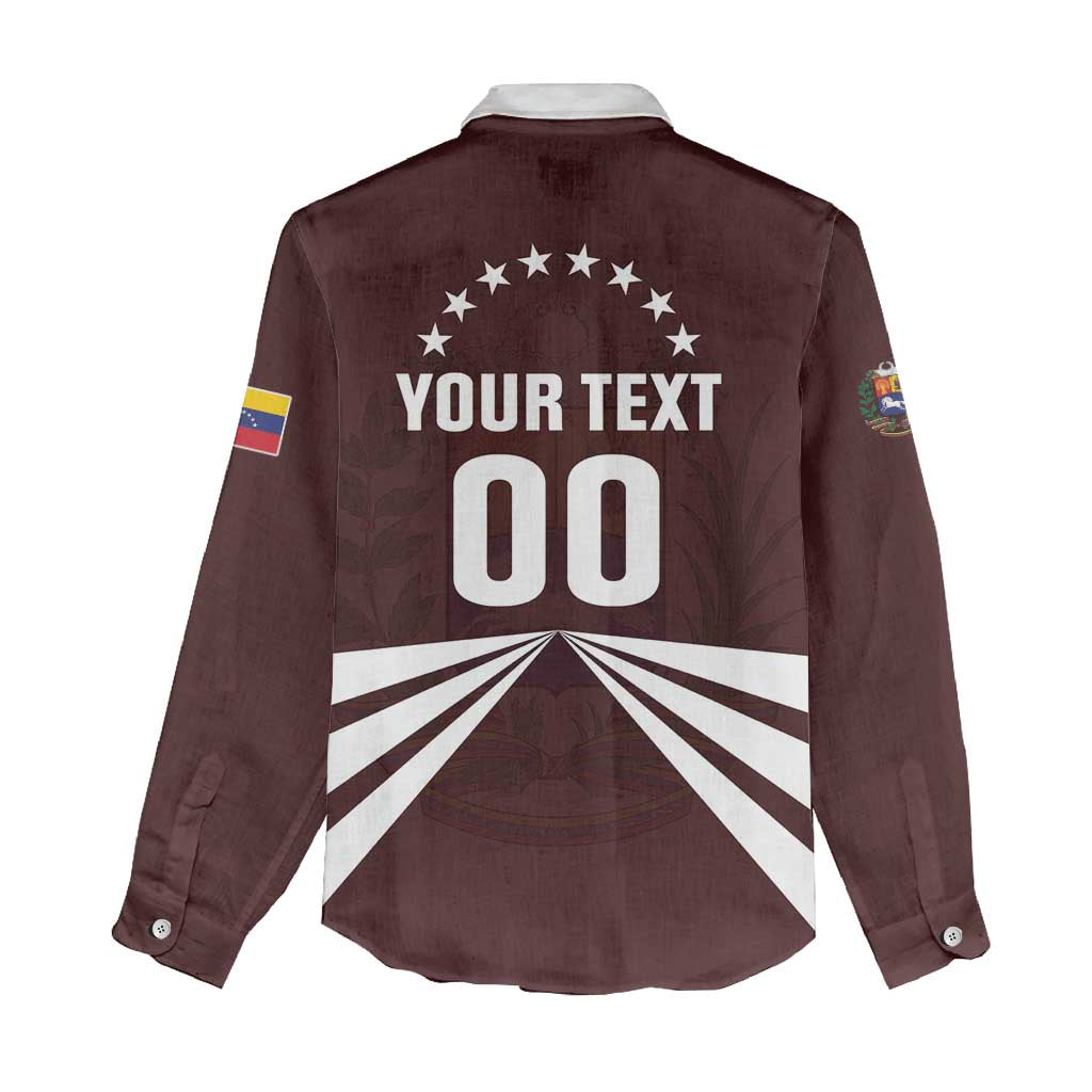 Custom Venezuela Rugby Women Casual Shirt Las Orquideas Go Champions
