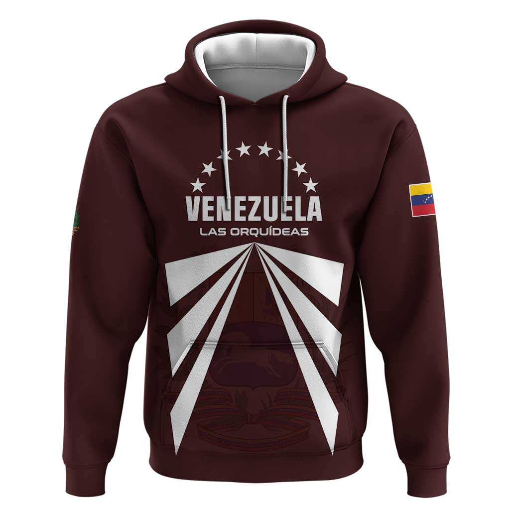 Custom Venezuela Rugby Zip Hoodie Las Orquideas Go Champions