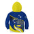 Curacao Kid Hoodie Coat Of Arms With Map Special Version - Wonder Print Shop