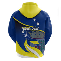 Custom Curacao Hoodie Coat Of Arms With Map Special Version - Wonder Print Shop