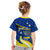 Custom Curacao Kid T Shirt Coat Of Arms With Map Special Version - Wonder Print Shop