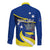 Custom Curacao Long Sleeve Button Shirt Coat Of Arms With Map Special Version - Wonder Print Shop