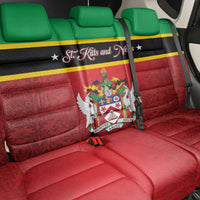 Saint Kitts and Nevis Royal Pattern Back Car Seat Cover - Wonder Print Shop