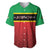 Personalized Saint Kitts and Nevis Royal Pattern Baseball Jersey - Wonder Print Shop