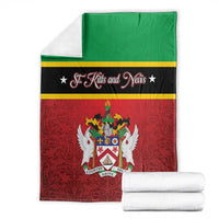 Saint Kitts and Nevis Royal Pattern Blanket - Wonder Print Shop