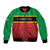 Personalized Saint Kitts and Nevis Royal Pattern Bomber Jacket - Wonder Print Shop