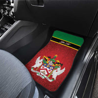 Saint Kitts and Nevis Royal Pattern Car Mats - Wonder Print Shop