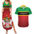 Personalized Saint Kitts and Nevis Royal Pattern Couples Matching Summer Maxi Dress and Hawaiian Shirt - Wonder Print Shop