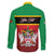 Personalized Saint Kitts and Nevis Royal Pattern Family Matching Long Sleeve Bodycon Dress and Hawaiian Shirt - Wonder Print Shop
