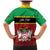 Personalized Saint Kitts and Nevis Royal Pattern Family Matching Mermaid Dress and Hawaiian Shirt - Wonder Print Shop