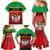 Personalized Saint Kitts and Nevis Royal Pattern Family Matching Mermaid Dress and Hawaiian Shirt - Wonder Print Shop