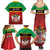 Personalized Saint Kitts and Nevis Royal Pattern Family Matching Summer Maxi Dress and Hawaiian Shirt - Wonder Print Shop