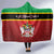Saint Kitts and Nevis Royal Pattern Hooded Blanket - Wonder Print Shop