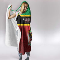 Saint Kitts and Nevis Royal Pattern Hooded Blanket - Wonder Print Shop