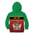 Personalized Saint Kitts and Nevis Royal Pattern Kid Hoodie - Wonder Print Shop