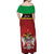 Personalized Saint Kitts and Nevis Royal Pattern Off Shoulder Maxi Dress - Wonder Print Shop