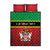 Saint Kitts and Nevis Royal Pattern Quilt Bed Set - Wonder Print Shop