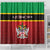 Saint Kitts and Nevis Royal Pattern Shower Curtain - Wonder Print Shop