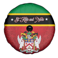 Saint Kitts and Nevis Royal Pattern Spare Tire Cover - Wonder Print Shop