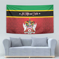 Saint Kitts and Nevis Royal Pattern Tapestry - Wonder Print Shop