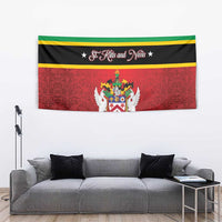 Saint Kitts and Nevis Royal Pattern Tapestry - Wonder Print Shop