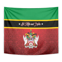 Saint Kitts and Nevis Royal Pattern Tapestry - Wonder Print Shop