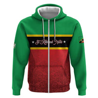 Personalized Saint Kitts and Nevis Royal Pattern Zip Hoodie - Wonder Print Shop