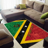 Saint Kitts and Nevis Culturama Area Rug African Pattern - Wonder Print Shop